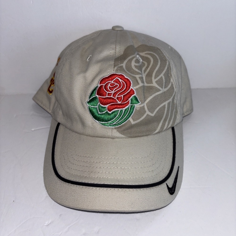 Vintage Nike NCAA USC Trojans 2008 Rose Bowl Hat Strapback Cap